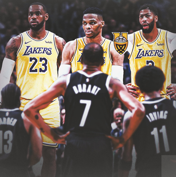 青岛队逆转篮网，浓眉哥扛起全队